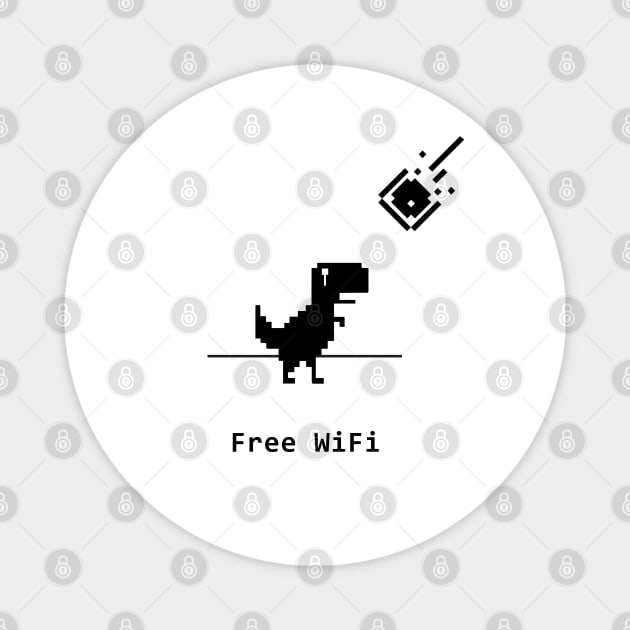 Free WiFI Magnet by OTTSTUFF